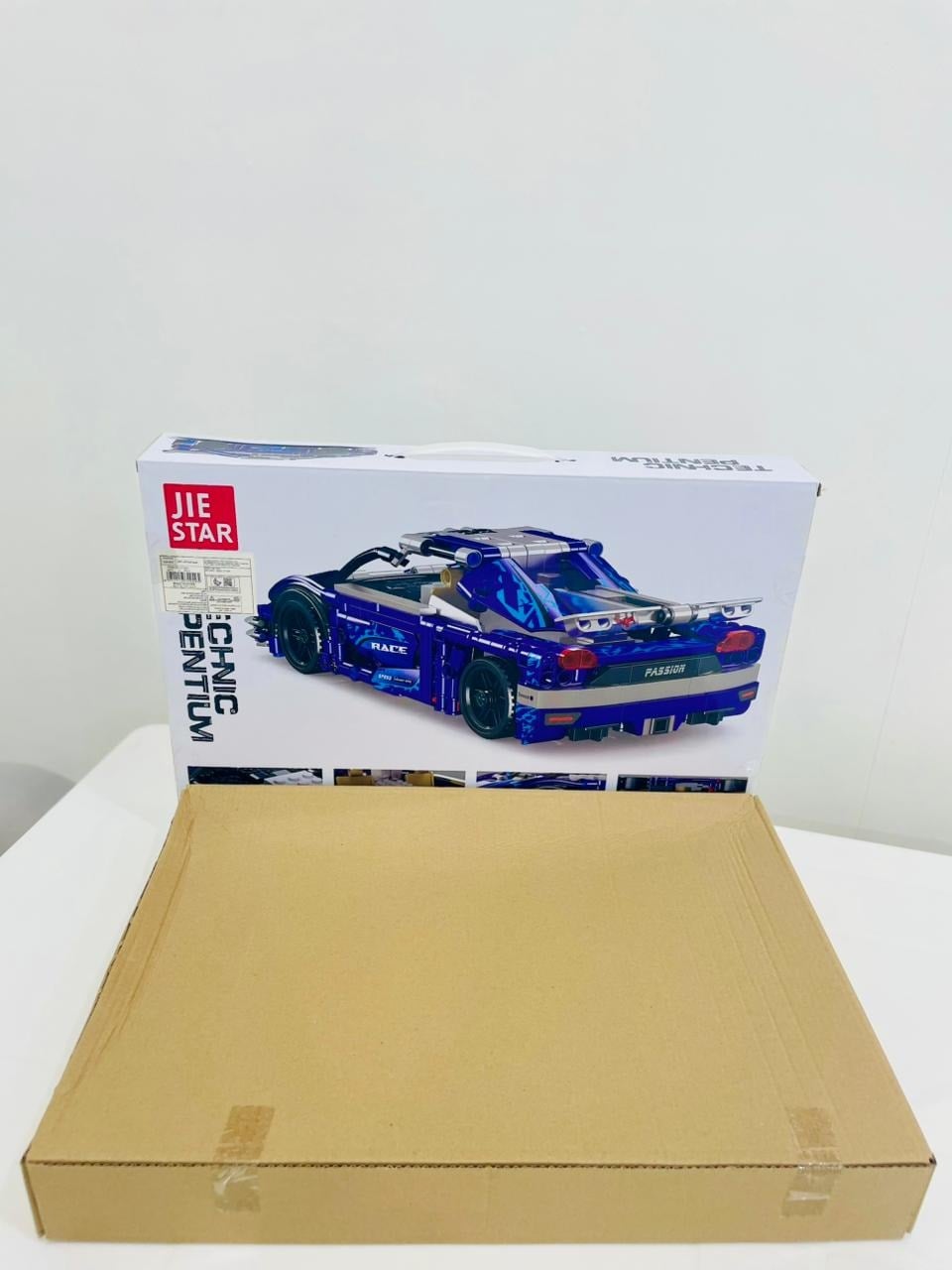 JIE STAR Technic Pentium Blue Beetle Building Set – 531 PCS Remote