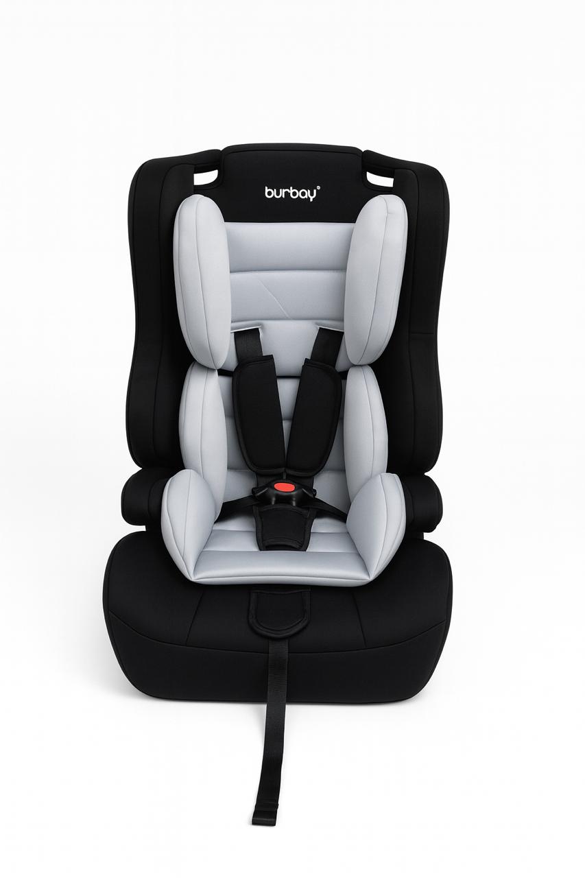 مقعد سيارة محمول مبطن للأطفال بحزام ثلاثي، غطاء قابل للغسيل، مقعد أمان للسفر للرضّع