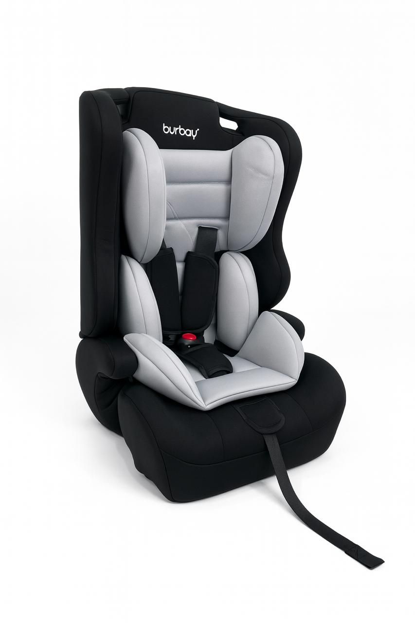 مقعد سيارة محمول مبطن للأطفال بحزام ثلاثي، غطاء قابل للغسيل، مقعد أمان للسفر للرضّع