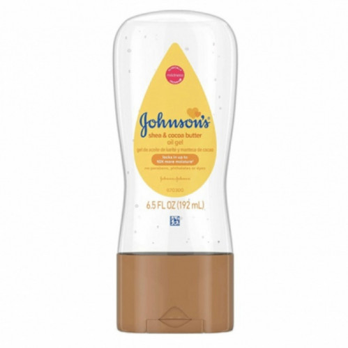 جونسون زيت جل بالشيا و زبدة الكاكاو 192مل