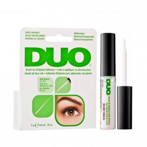 غراء الرموش الاخضر من ديو شفاف