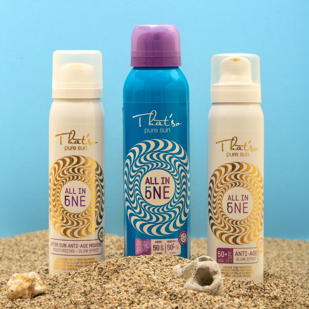 رغوة  مكثفة  للوجه بعد التعرض للشمس مدعمة بحمض الهيدوليك لمقاومة الشيخوخة