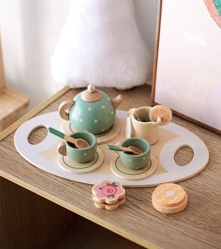 Tea toy- لعبة الشاي الخشبية