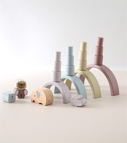 Wooden Animal Balance Toy - لعبة توازن الحيوانات ا...