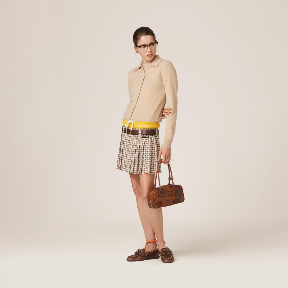 حقيبة ميوميو - patchwork bag miumiu