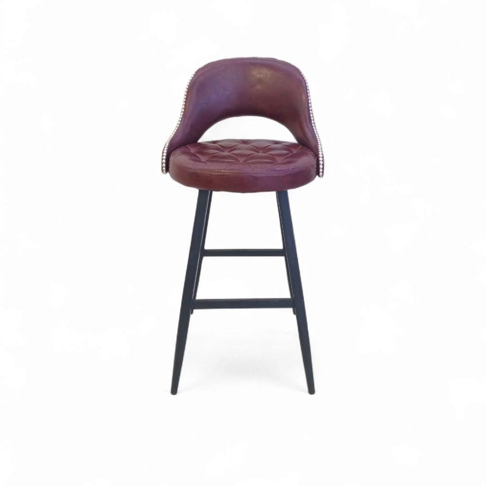 كرسي بار جلد