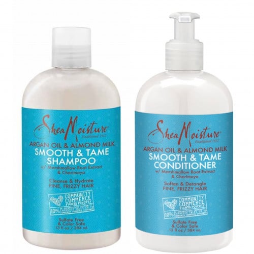 Argan oil shampoo + conditioner for wavy hair