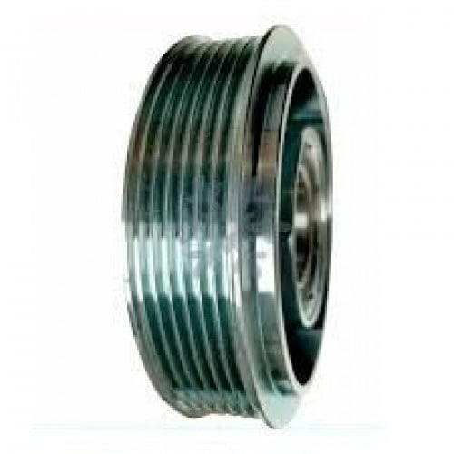 11836C# مكرة سير كمبروسر ساندن 6 خط 709 / COMPRESSOR CLUTCH PULLEY 6PK FOR SD-709 SD7H15