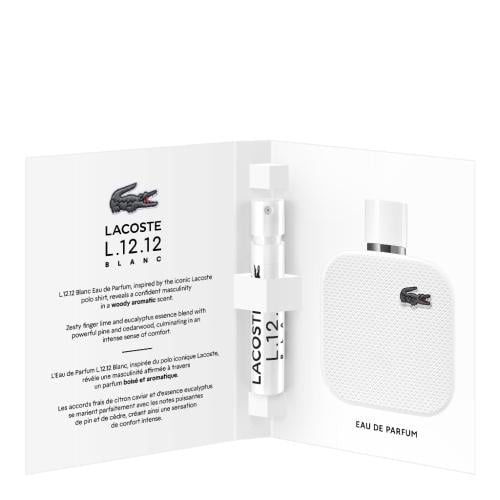 عينة عطر رجالي لا كوست الابيض او دو برفيوم 1.2 ML