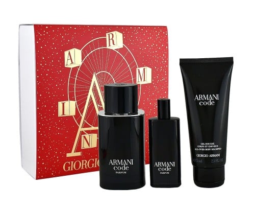 بوكس عطر رجالي ارماني كود برفيوم 75 ML شامل التغلي...
