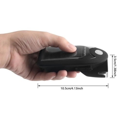New USB Rechargeable Solar Power LED Bike Front Li...