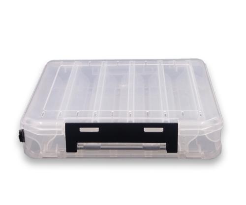 صندوق طعوم مزدوج طبقتين  20 في 17 شفاف