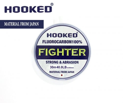 خيط صيد فلورو كربون سترايك فايتر 40 باوند طول 30 متر