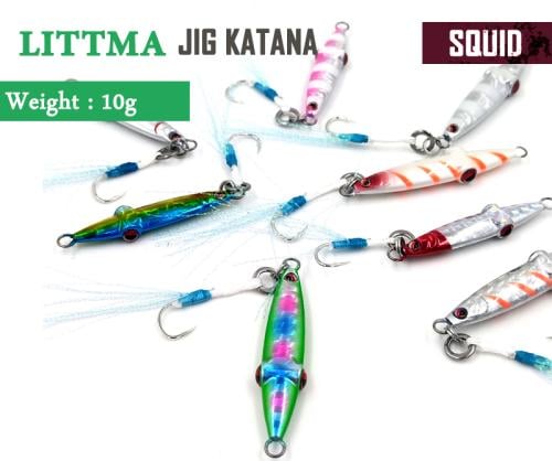 LITTMA JIG KATANA SQUID 10G