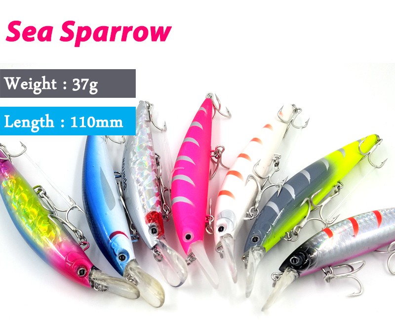 hilure 130mm 37g sea sparrow long