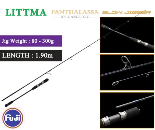 قصبة ليتما بانثالاسا LITTMA Panthalassa Slow Jigger