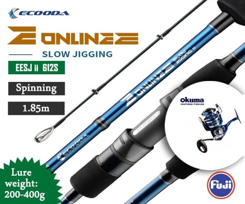 Online E Slow jigging rod EESJ II 612S / Azores 5500