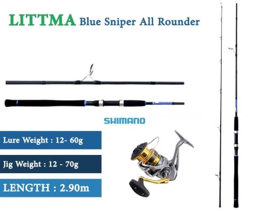 combo BLUE SNIPER S-962H - Sedona 4000XG