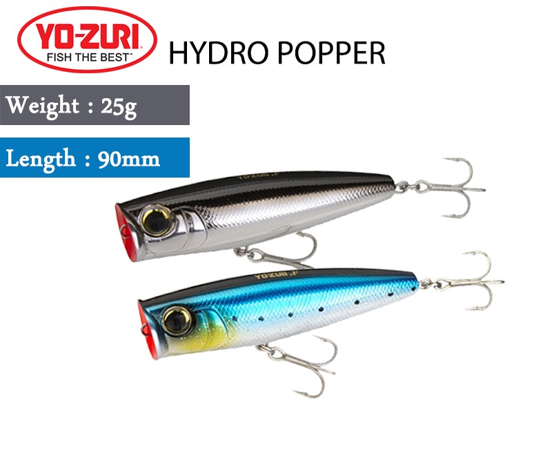 YO-ZURI HYDRO POPPER F 90mm 25g - متجر ادوات صيد السمك - بحر شوب