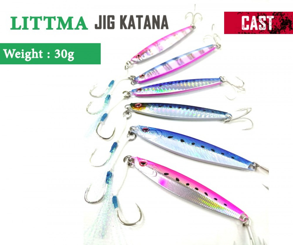 LITTMA JIG KATANA CAST 30G - متجر ادوات صيد السمك - بحر شوب