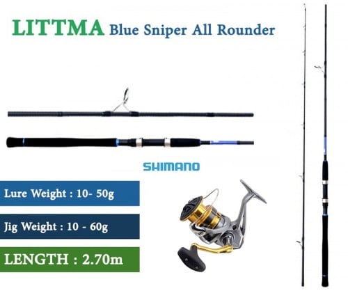 combo BLUE SNIPER S-902MH - Sedona 4000XG