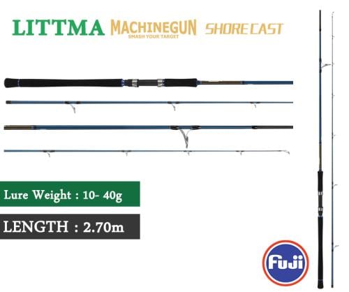 قصبة ليتما مشينقن MACHINEGUN SHORE CAST S-902M