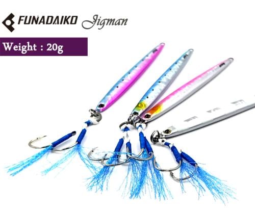 جيق مان 20 جرام شكل 7 - طعم صيد الاسماك