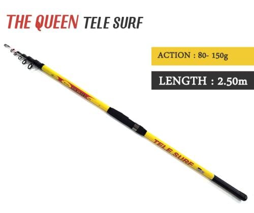 سنارة صيد السمك كوين 2,50 متر