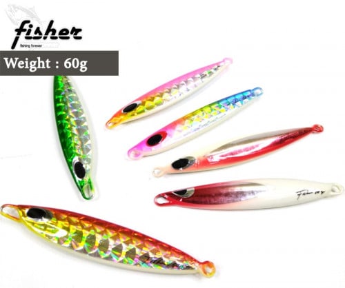 FISHER Metal Jig 60G