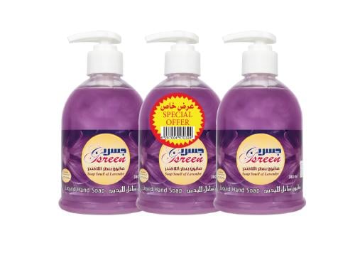 صابون ايدي جسرين , 360 ملي بعطر اللافندر 3*1