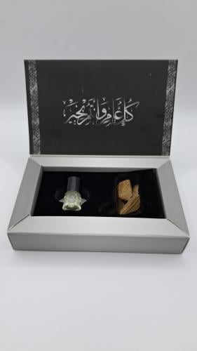 توزيعات - بوكس بخور فاخر مع مخلط المسك الفاخر بالو...