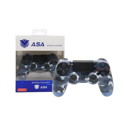 وحدة تحكم PS4 من ASA أزرق جيشي