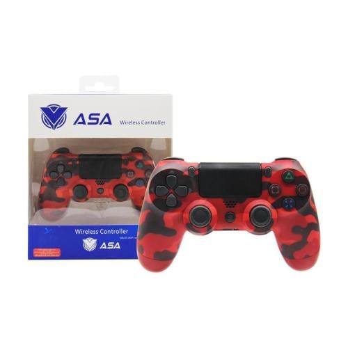 وحدة تحكم PS4 من ASA أحمر جيشي