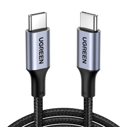 سلك شاحن يوجرين سريع من USB-C إلى USB-C مظفر بطول...