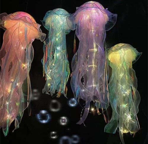 مصباح قنديل البحر| Jellyfish Lamp