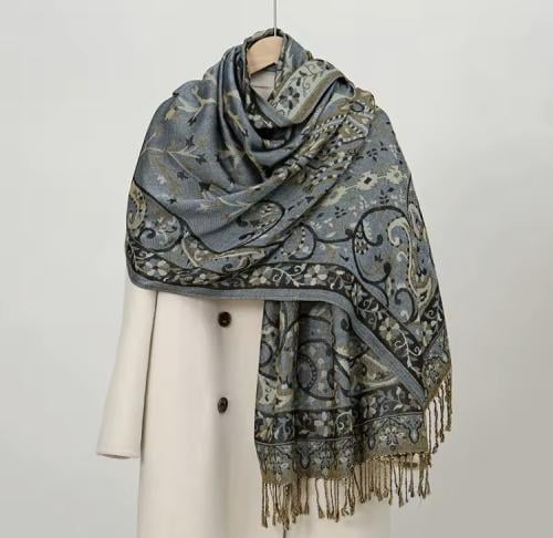 الشال الكشميري أويل بلاك | Scarf