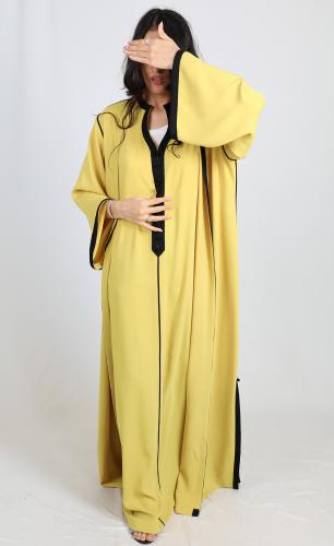 جلابيه مغربيه قطعتين