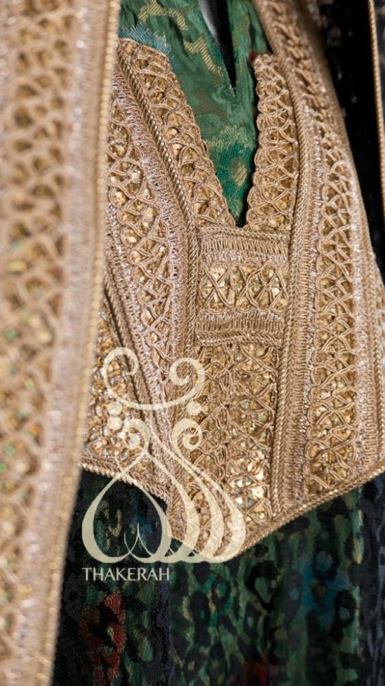 زي المنطقة الوسطى ثوب المسرّح + دراعة سهرة زري