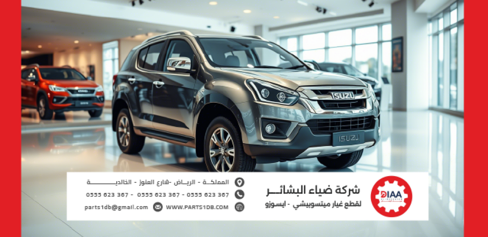 متجر أونلاين لشراء قطع غيار إيسوزو في السوق السعودي