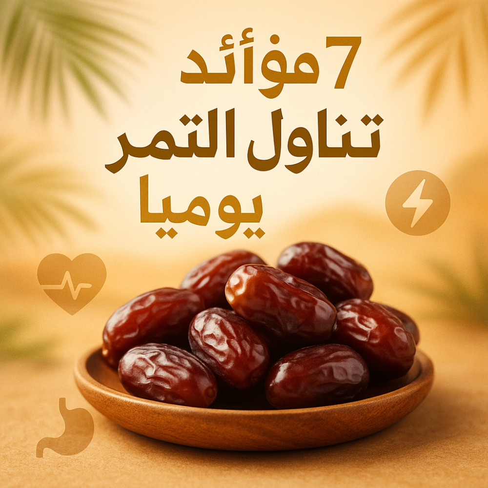 كنز الصحراء: 7 فوائد لتناول التمر يومياً