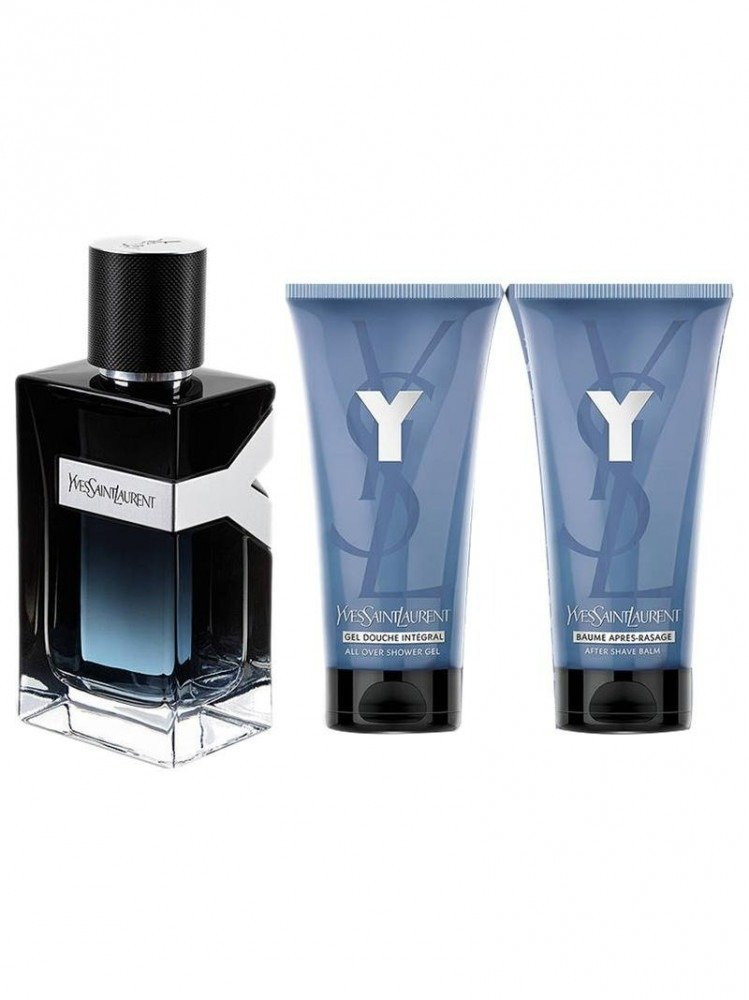 Yves Saint Laurent Y Eau de Parfum 100ml 3 Gift Set متجر الرائد العطور