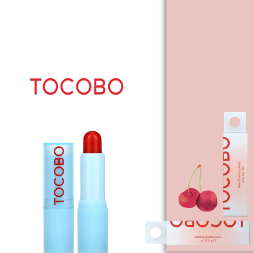 TOCOBO مرطب شفاه وتنت احمر كرزي