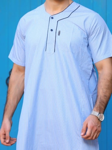 ثوب رجالي مسك 7 ( قطن 65% )