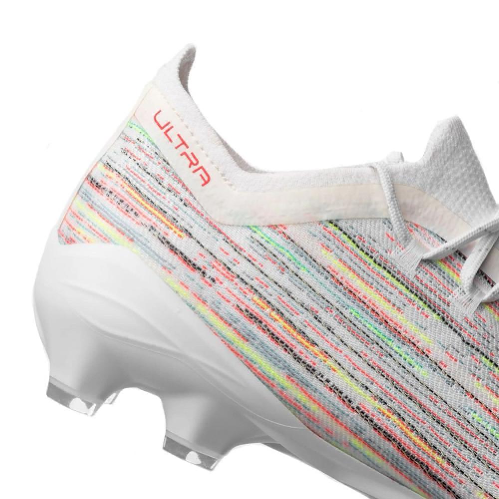 ULTRA 1.2 FG/AG SPECTRA - PUMA WHITE/RED BLAST/PUMA SILVER
