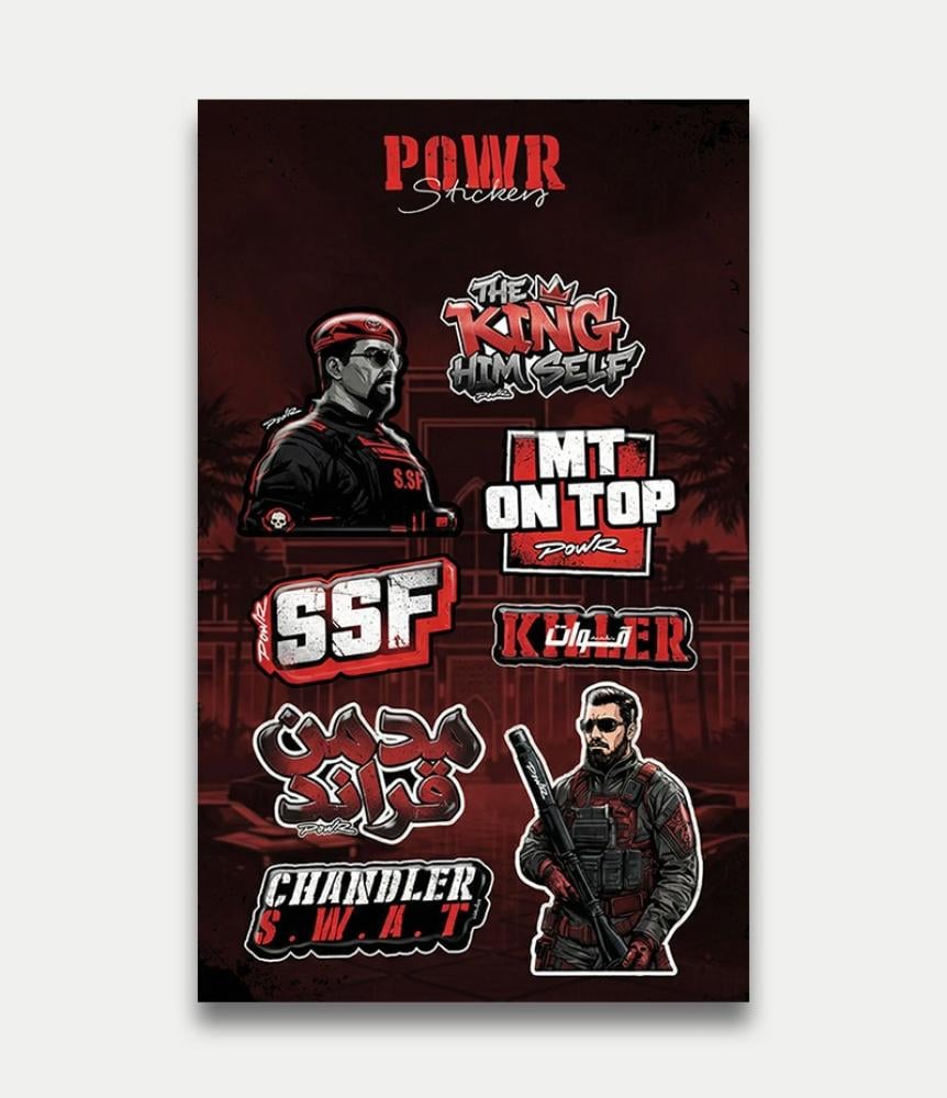 POWR-08 Sticker