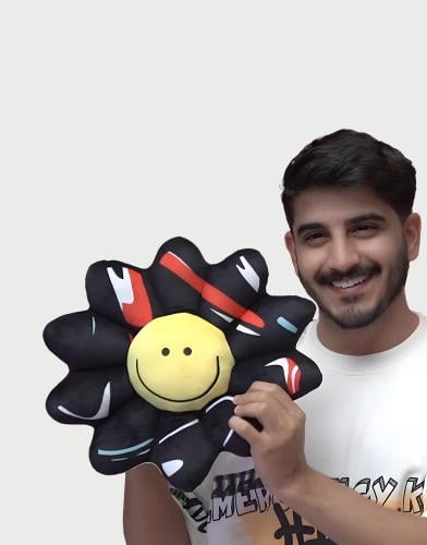 virus cotton pillow