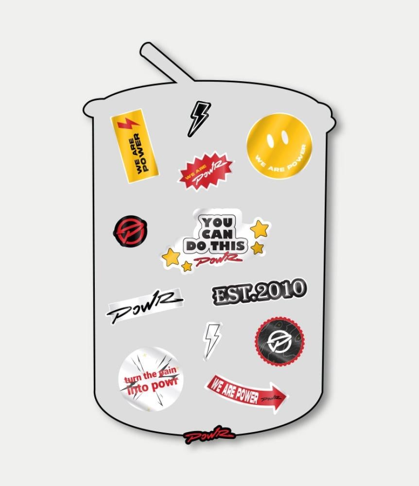 ستيكرات POWR Waterproof