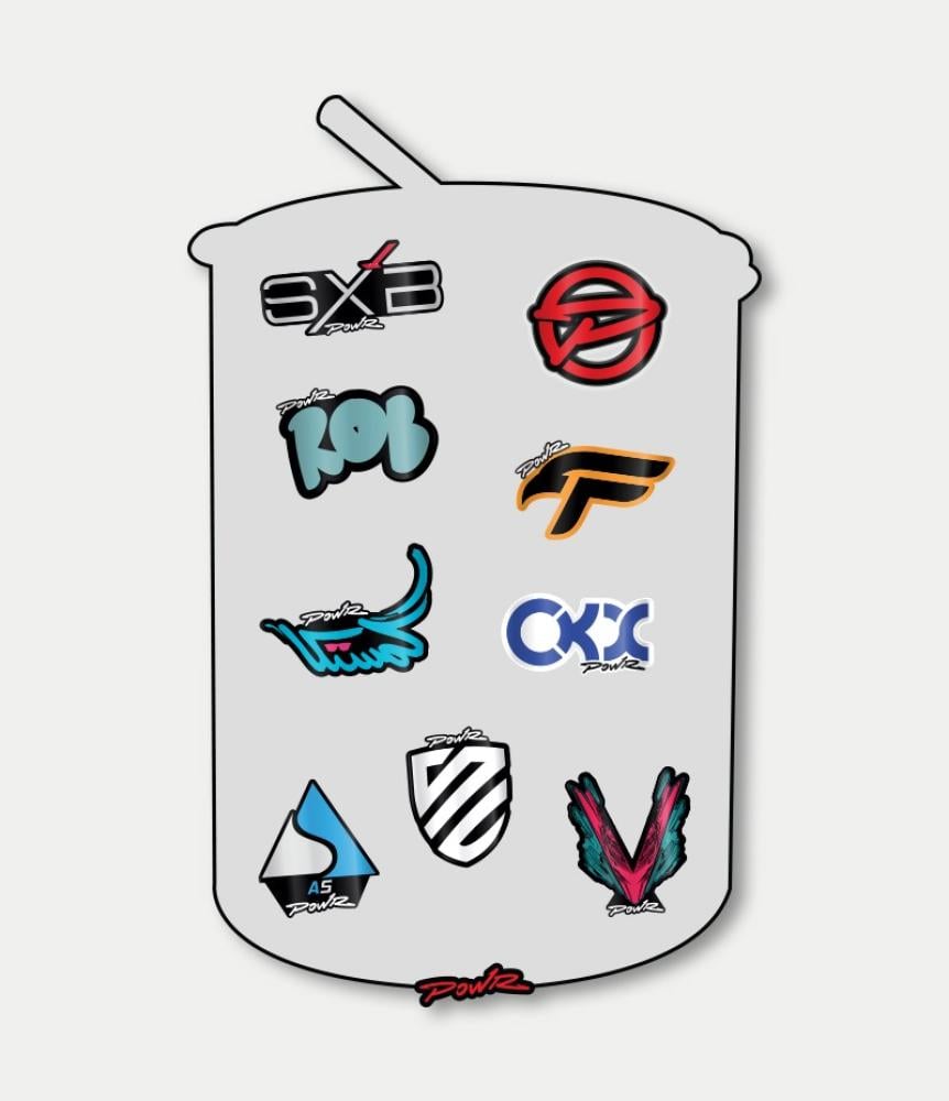 ستيكرات POWR Waterproof