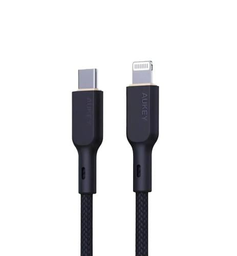 كيبل تايب سي تو لايتنج من اوكي اسود