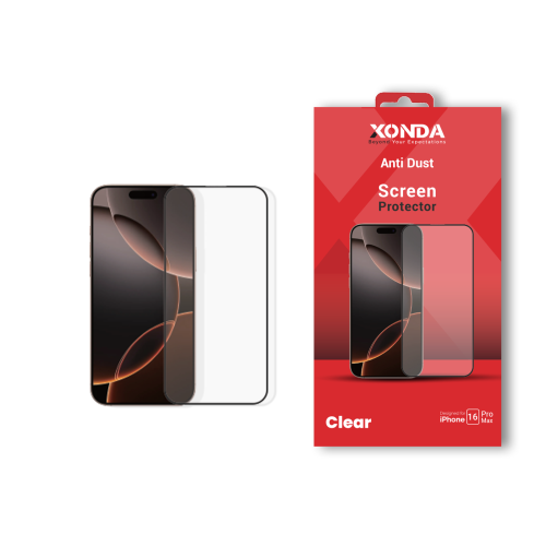 زوندا حماية شاشة ايفون 16 برو ماكس شفاف